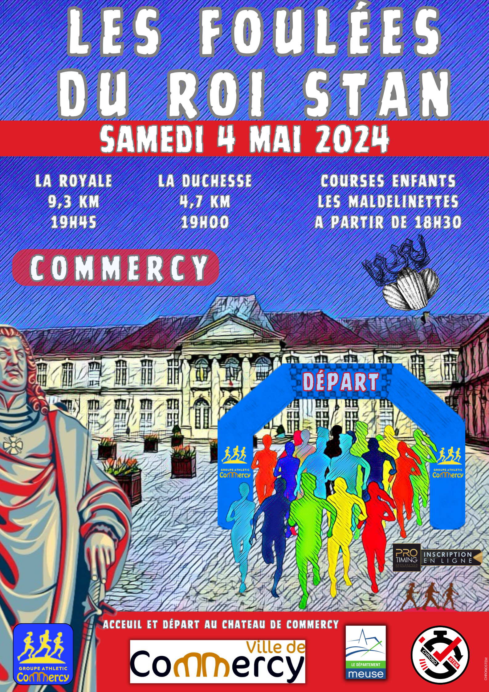 LES FOULEES DU ROI STAN 2024