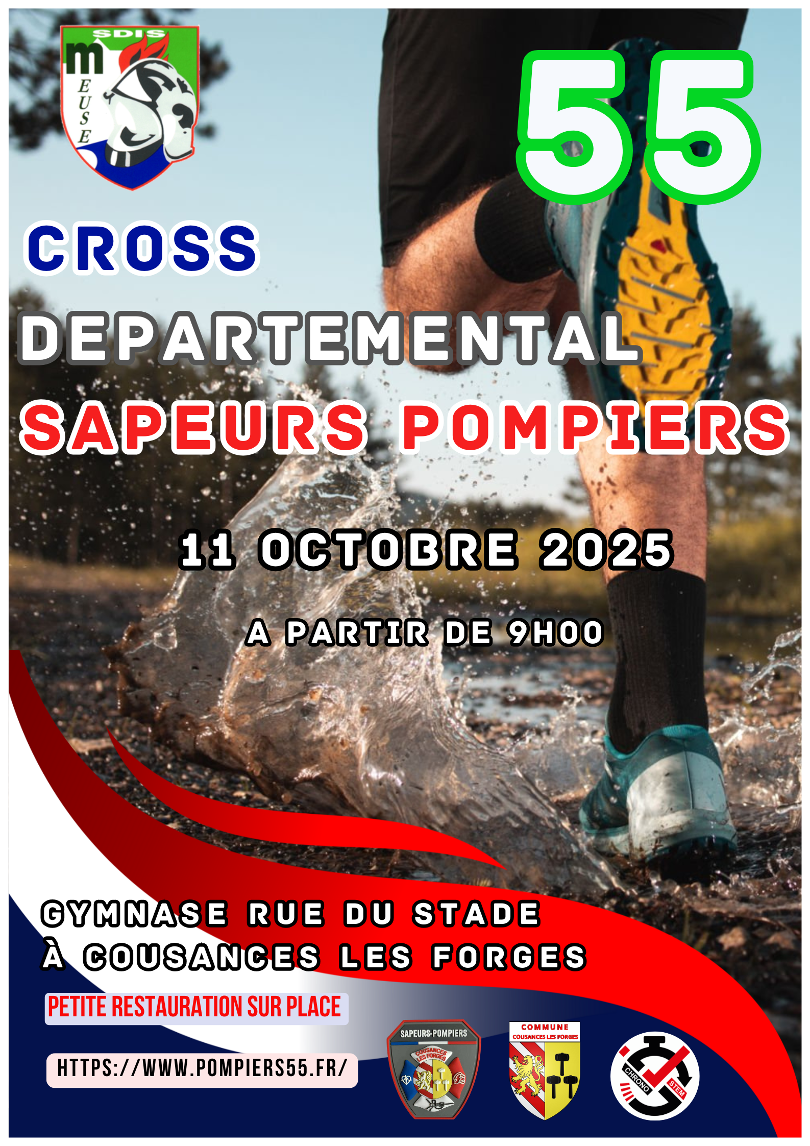 CROSS SAPEURS POMPIERS MEUSE 2025