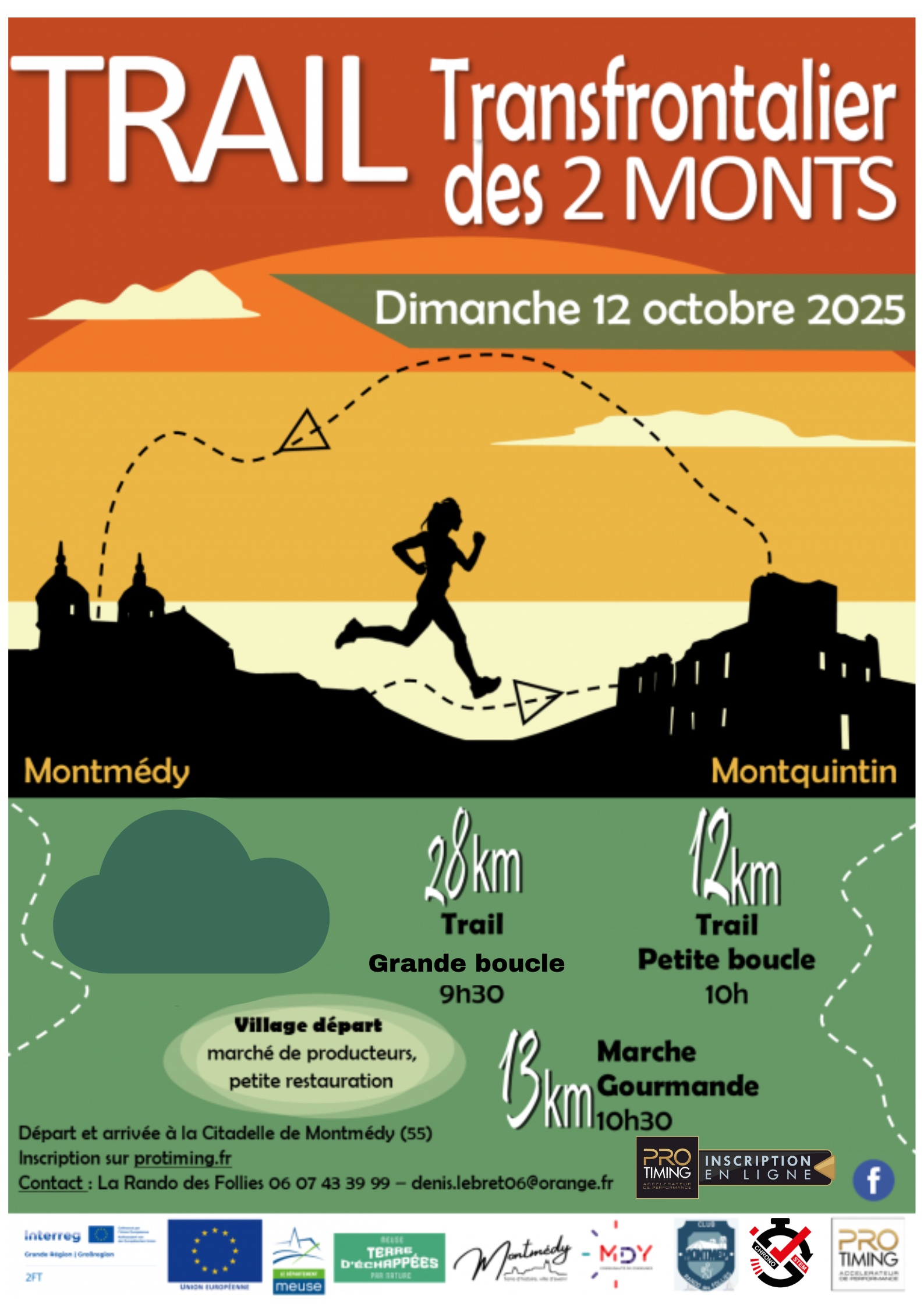 TRAIL TRANSFRONTALIER DES 2 MONTS 2025